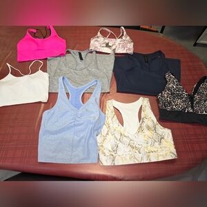 Assorted Women's Tank Tops  & Sport Bra Bundle
